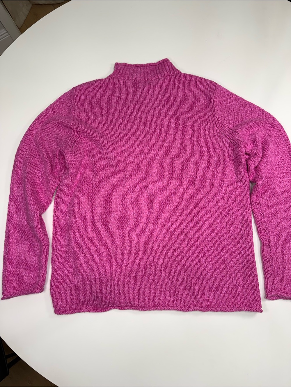 J. Crew Magenta  Sweater - Picture 7 of 7